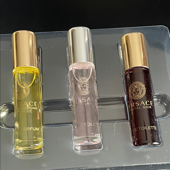 Versace Trio Perfume Collection - Black, Clear, Yellow - Picture 3 of 3